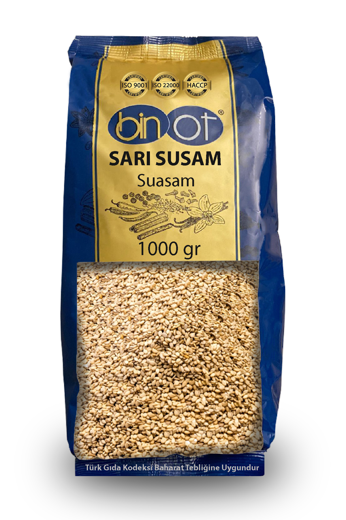 BİNOT SUSAM SARI 1 KG